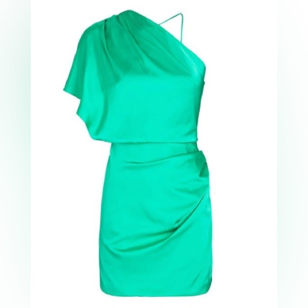 Miami heat one-shoulder mini dress